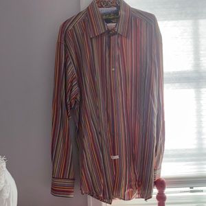 Robert Graham striped dress shirt